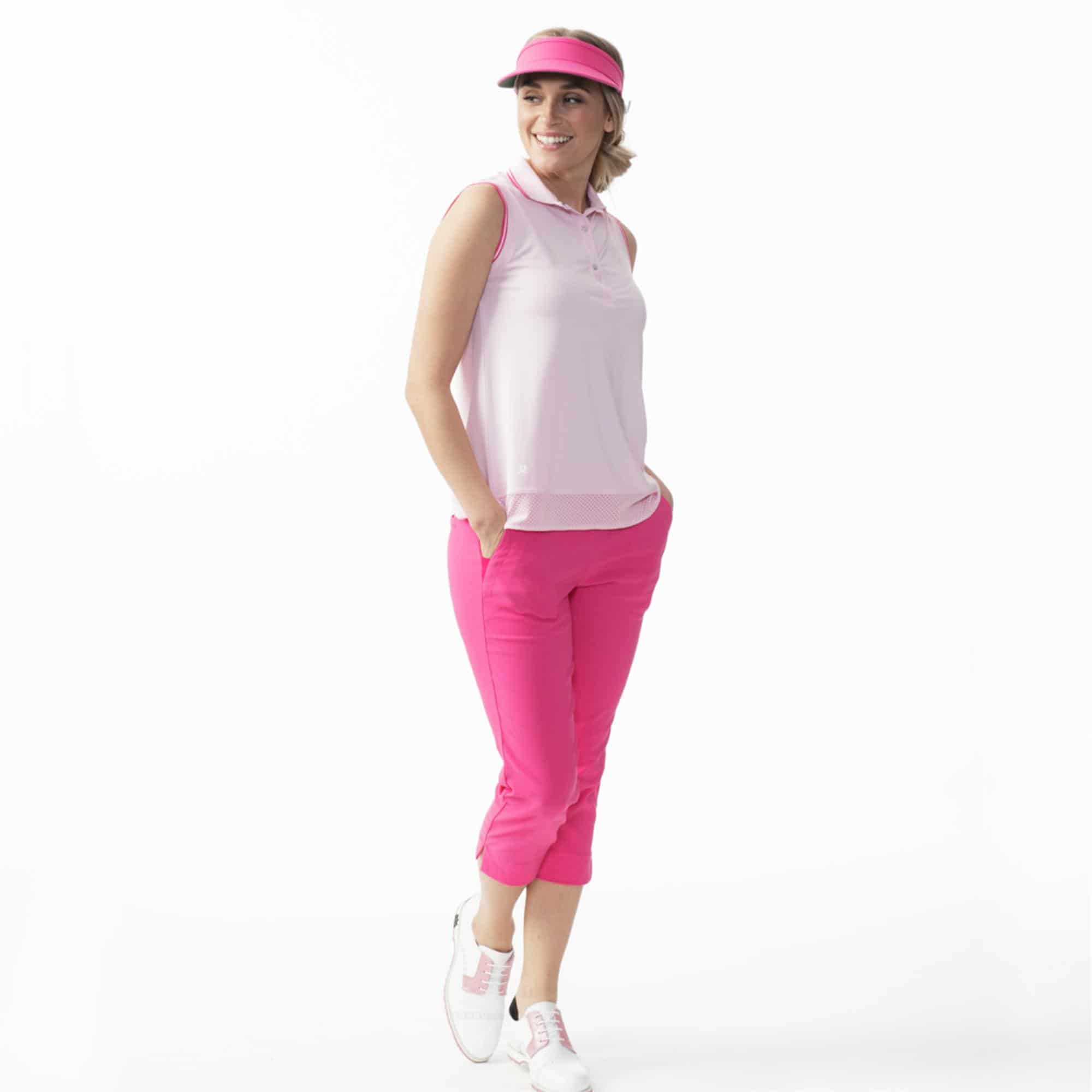 Daily Sports Corina Sleeveless Polo Shirt Pink